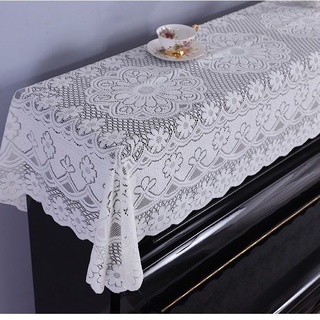 【Hot Sale/In Stock】 TV cloth cover towel lace simple 55 inch 65 inch 75 inch dust cover universal co (9)