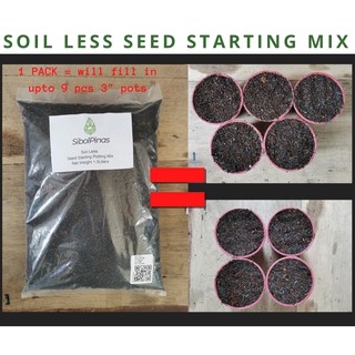 Soil Less Seed Starting Potting Mix (1)