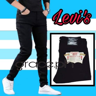black jeans pants skinny and Stretchable for men