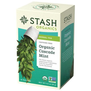 Stash Organic Cascade Mint Herbal Tea