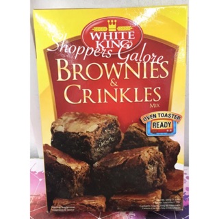 New !!WHITE KING BROWNIES AND CRINKLES MIX
