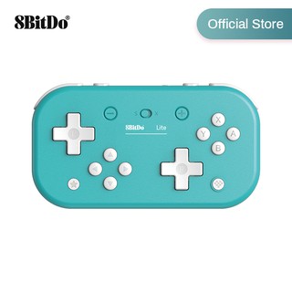 8BitDo Lite Bluetooth Gamepad for Nintendo Switch Lite Nintendo Switch Windows Yellow Turquoise Edit