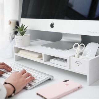 XIAODAR # Desktop monitor stand table receive arrange shelf