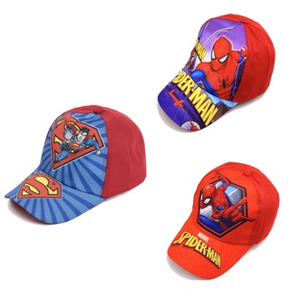 (2Y-8Y) BABY CORP Spiderman Hat for Kids Baby Boys Girls Superman Cap Baseball Cap