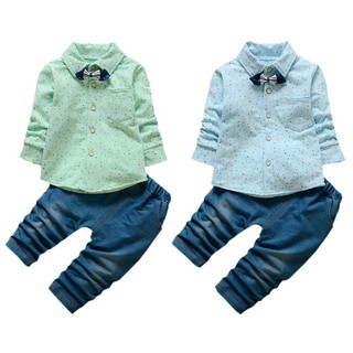 Baby Boys Clothing Set Coat+Jeans for Spring Autumn (1)