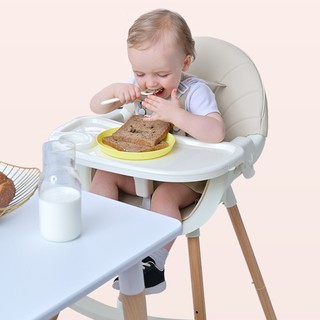 ●Baby High Chair With Removable Tray Portable Folding Adjustable For Feeding Multifunctional Dining (6)