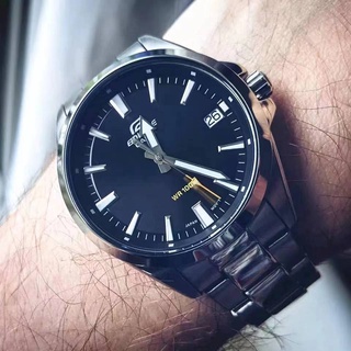 ❀❍✖(Free box and battery) Casio EDIFICE water proof watch Japan's latest technology metal hands, sta