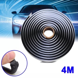 4m Car Headlight Sealant Rubber Glue Retrofit Windshield Reseal Strip Trim Black Butyl Auto Light Decoration Tools