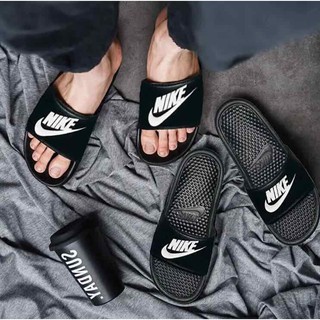 Nike Benassi bagf.ph unisex Slippers Slides For Men and women Black