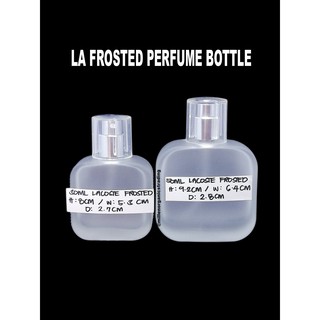 50ML L.A. Perfume Frosted Glass Bottle, Perfume Bottle, High-Quality Bottle