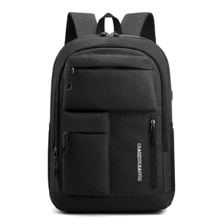 Business computer backpack new fashion casual trendy cool backpack large capacity multi-pocket usb rechargeable backpack (2)