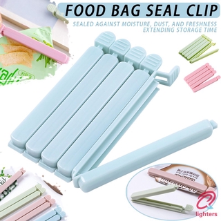 5Pcs Food Bag Clips Househould Food Snack Storage Sealing Bag Clips Sealer Clamp Kitchen Tool
