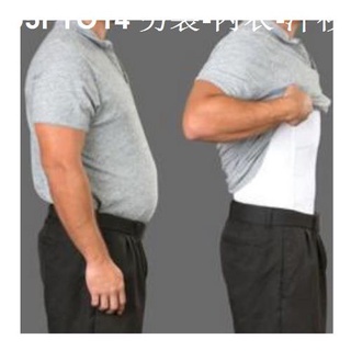 ◘Body Slimming Shirt Men Compression Abdomen Slim Waist Shirt Shirt Slimming Body Shaper