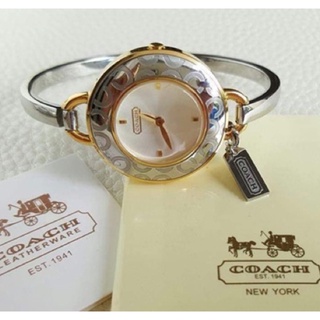 【PHI local cod】 COACH WATCH BANGLE with FreeBox&Battery