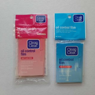 CLEAN and CLEAR Oil Control Film Blotting Paper - Scented 50s OR Unscented 60s