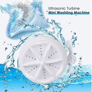 Mini Wash Portable USB Washing Machine Ultrasonic Laundry Cleaning Machine Turbo Bucket Washing Mach