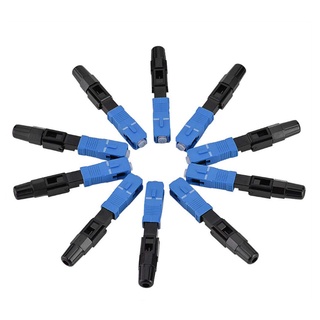 10 pcs. SC Connector / Fiber Connector Blue SC-UPC FiberSpeed Low Insertion Loss by RNET (5)