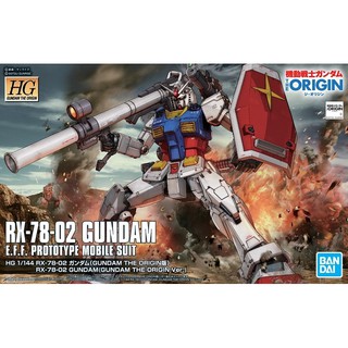 Gundam HG Model Kit: Gundam RX-78-02 (Gundam The Origin Ver.) (1)
