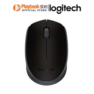 Logitech M170 Wireless Mouse (Black)