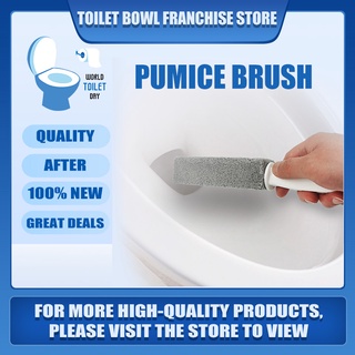 Toilet Bowl Brush 1pcs Natural Pumice Stone Cleaner Brush Wand Cleaning Blue Tablet Toilet Bowl