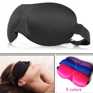 3D Padded Shade Cover Travel Rest Sleep Eye Mask Eyeshade Sleeping Blindfold Eyepatch Aid Relax (1)