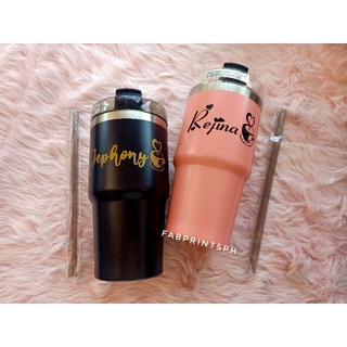 Tyeso Tumbler with straw - Personalized