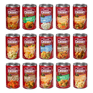 Campbell's Chunky Soups in 18.8oz / 533g