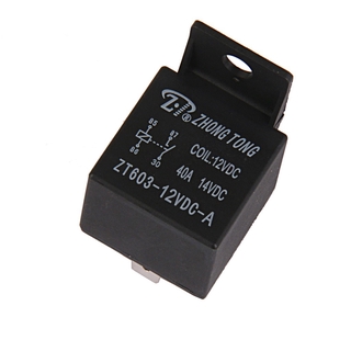 [HELLERY] Car Truck Auto Automotive DC 12V 40A 40 AMP SPST Relay Relays 4 Pin 4P