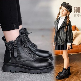 ❆♀9.28 Girls boots Martin boots 2021 autumn and winter new boys and children s boots short boots sin