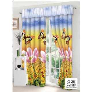Big SIZE Cotton Curtain 1pcs 130x180cm SALE