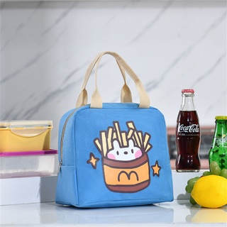 Lunch box bag, lunch box, portable bag, large capacity, thickened office worker with rice, primary school student, waterproof lunch box, insulated bag (1)