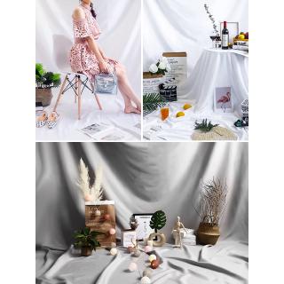 【Free Install Clips】COD Background Cloth Photography Backdrops Cloth Ins Simple Solid Color Nordic Pure White Backdrop Photo Background