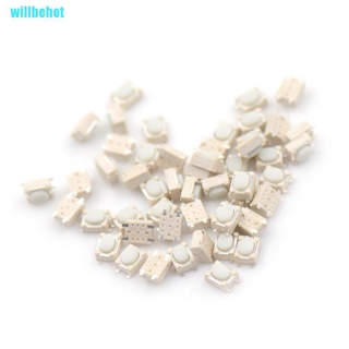 [Willbehot] 50Pcs 3*4*2.5Mm Tactile Push Button Switch Tact Switch Micro Switch 4-Pin Smd [Hotr]