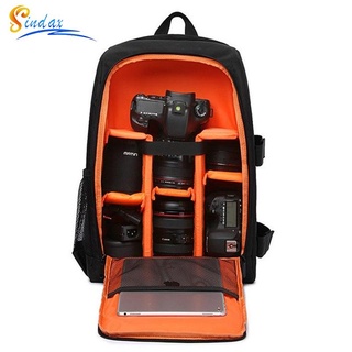 Waterproof DSLR Backpack Video Digital DSLR Camera Bag Multi-functional Outdoor Camera Photo Bag Cas
