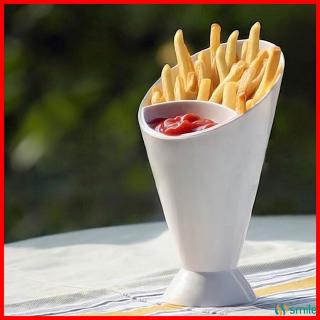 French Fry Chips Cone Salad Dipping Cup Kitchen Restaurant Potato Tool Tableware Assorted Sauce Ketchup Jam Dip Cup Bowl BL