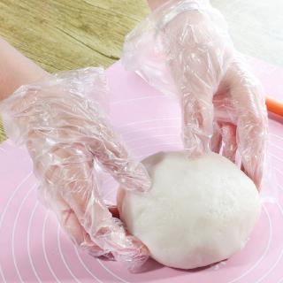 100Pcs Dining Disposable Gloves Beauty Housework Cleaning Plastic Gloves (5)