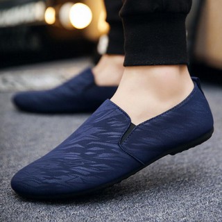 Canvas shoes Men's Shoes Slip-on Breathable Casual Shoes