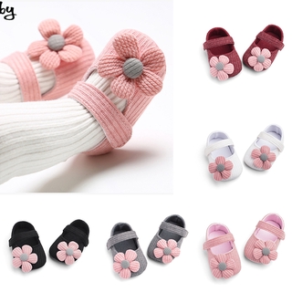 Baby Shoes Flowers Newborn Baby Girls Shoes Fashion Flowers Princess First Walker Soft
