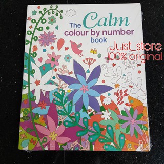 The CALM Color BY NUMBER - Adult Coloring Book IMPORT