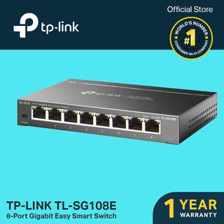 Tp-Link TL-SG108E 8-Port Gigabit Easy Smart Switch