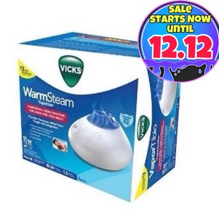 Vicks (CHEAPEST) 1-Gallon Steam Inhaler Vaporizer Steamer Night-Light & Vicks Germ free humidifier