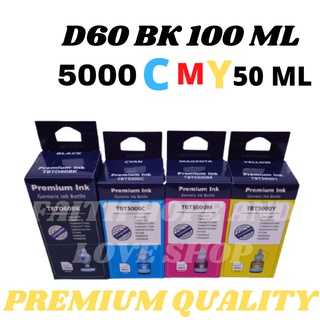 Refill Ink BTD60 BT6000 BT5000 Compatible For Brother DCP T310 T420W T710W T720W T820DW