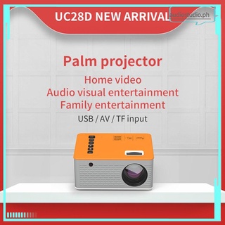 【audiostudio】High Resolution Uc28D Home Led Projector Portable Mobile Phone Projector