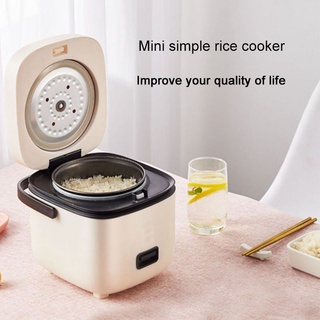 ❖220V Electric Rice Cooker Food Steamer Cooking Pot Mini Portable Heating Lunch Box Noodles Hot Pot
