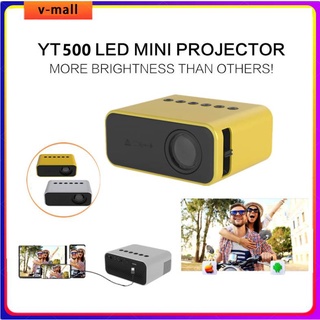 Mini projector HD home 1080P LED mini projector USB portable mobile phone with screen projector