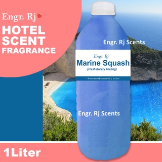 Engr. Rj MARINE SQUASH Premium Hotel Scents 1 Liter for Humidifier Diffuser Fragrance Essential Oil