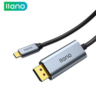 llano 2M Type C Thunderbolt 3 to DP1.4 Version Adapter Cable 8K Laptop Monitor 4K 144Hz Convertor Cables