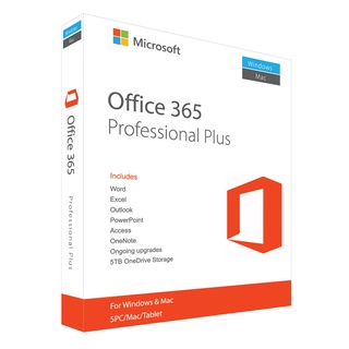Microsft Office 365 License qq Good for 5 Devices +1TB Onedrive