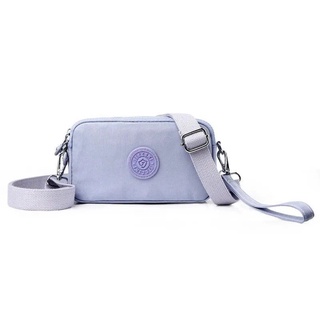 ❁✾❒Mobile phone bag women s messenger mini bag canvas 2020 new oxford cloth versatile hand holding c