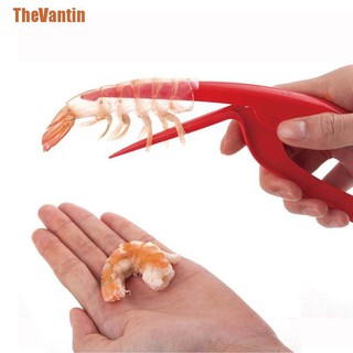 TheVantin✤ Portable Prawn Peeler Shrimp Deveiner Peel Device Creative Kitchen Tools